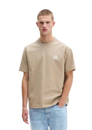 Marc O'Polo T-Shirt MARC OPOLO, Herren, Gr. XXL, charleston gray, Jersey, Obermaterial: 100% Baumwolle, loose fit, Rundhals, Shirts T-Shirt, loose fit mit R&uuml;ckenp