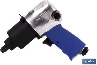 cofan Cofan - Pistola Impacto 1/2, Pistola De Impacto De 1/2 Pulgada Con Mecanismo Antivibraci&oacute;n, Elevado Par De Apriete, Y Alcanza R&aacute;pidamente La Potencia 