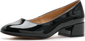Journee Collection Saarii Womens Shoes Patent/Black : 8.5 M, Synthetic