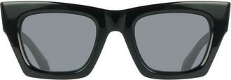 Ferragamo 50mm Gradient Cat Eye Sunglasses in Black at Nordstrom