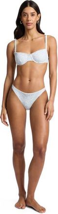 Onia Ashley Bikini Brief Bottom in Sky/egret at Nordstrom, Size X-Small