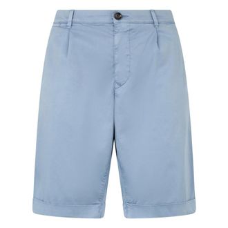 Moorer Casual Shorts, male, Blue, Size: 4XL Alicudi Bermuda Shorts