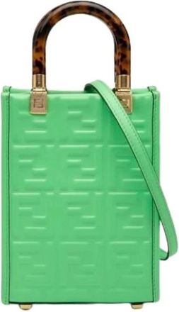 Fendi Pre-owned Mini Bags, female, Green, Size: ONE SIZE Pre-owned Vintage Mini Bag