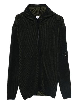 C.P. Company Knitwear Cardigan in Fleece Knit