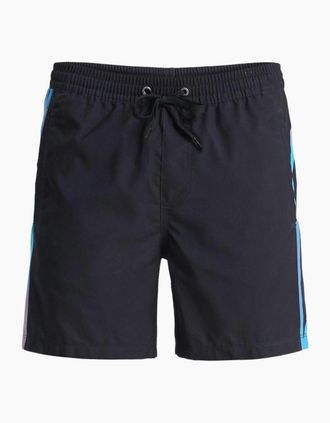 Quiksilver Mens Quiksilver Mens Everyday Holmes Volley 16 Swim Shorts - Black/Grey - Size: 32/30/31