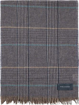 Piquadro Sc 24 Ai 2026 Bufanda Ligera de Mezcla de Lana - Accessories - Hombre - Azul - ONE SIZE