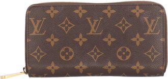 Louis Vuitton Monogram Brown Monogram Canvas Long Wallet (Bi-Fold) (Pre-Owned)