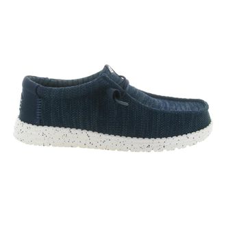Hey Dude Stretch sokken voor Wally - Heren - Veterschoenen - Blauw - 44 EU - Schoenen