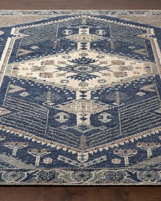 Surya Rugs Mathis Hand-Knotted Wool Rug, 6 x 9