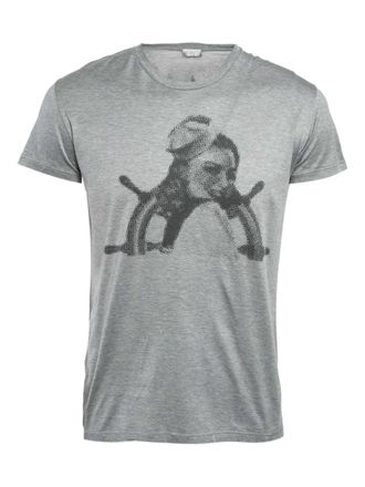 Dior Grafisch T-shirt met ronde hals - Grijs