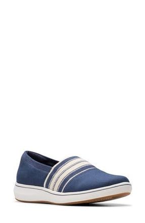 Clarks Breeze Sky Mist Slip-On Sneaker in Navy at Nordstrom Rack, Size 8.5