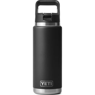 Yeti Rambler 26-Ounce Straw Bottle in Black at Nordstrom