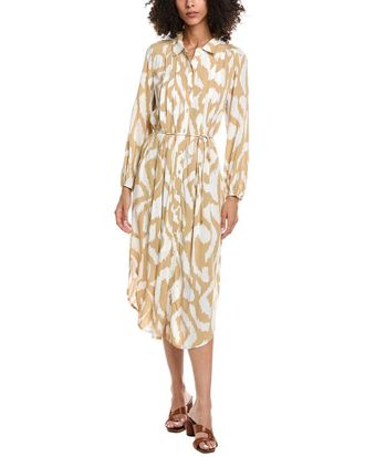 Tommy Bahama Inlet Ikat Midi Shirtdress