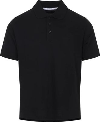 Saint Laurent Zwarte T-shirt & Polo Collectie Aw 25 - Heren - Polos - Zwart - S - Katoen - Tops