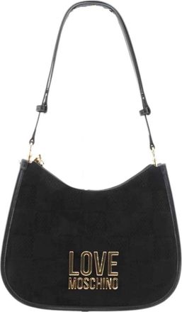 Love Moschino Shoulder Bag - Dames - Schoudertassen - Zwart - ONE Size - Tassen