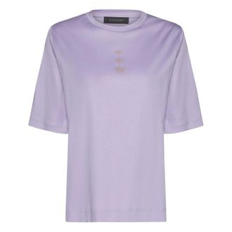 Elena Miro T-Shirts, female, Purple, Size: XS 009 T-shirt Girocollo