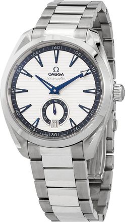 Omega Pre-owned Omega Aqua Terra Silver Dial Mens Watch 220.10.41.21.02.004