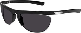 Bottega Veneta Linea Speed Rechthoekige Zonnebril - unisex - Zonnebrillen - Zwart - 67 MM - Nylon - Accessoires