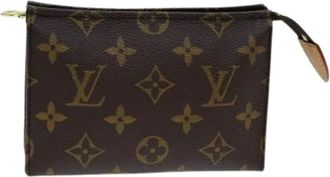 Louis Vuitton Pre-owned Bags, female, Brown, Size: ONE SIZE Pre-owned Pouch