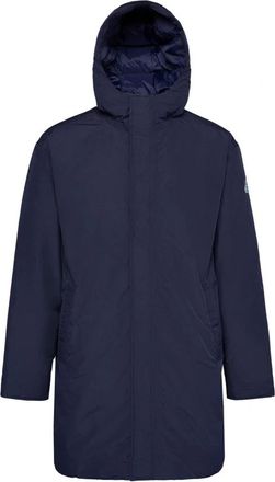 Pyrenex Jassen, Heren, Blauw, 2Xl, Puigmal Lange Jas met Capuchon