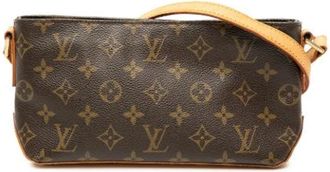 Louis Vuitton Pre-owned Shoulder Bags, female, Brown, Size: ONE SIZE Pre-owned Vintage Crossbody Bag