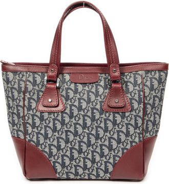 Dior Pre-owned Womens Trotter Zip Tote Shoulder bag - Blue/Navy - One Size