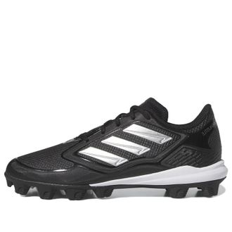 adidas (WMNS) adidas PureHustle 3 MD Black Silver Metallic IG7138