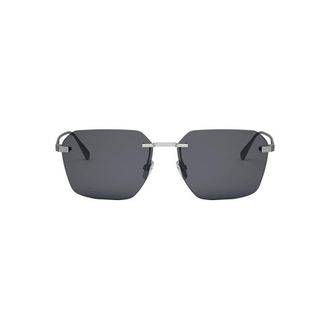 Bulgari Octo Finissimo Zonnebril - Heren - Accessoires - Grijs - Maat: 61 MM