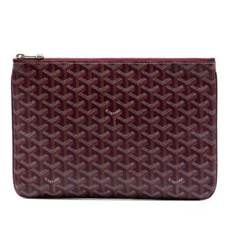 Goyard Pre-owned Clutches, female, Red, Size: ONE SIZE Pre-owned Vintage Clutch