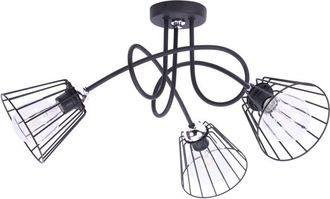 OEM L&aacute;mpara De Techo Plaf&oacute;n Ara&ntilde;a Led Campanas De Alambre