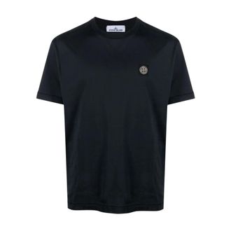 Stone Island Slim Fit T-Shirt with Logo