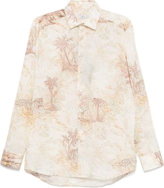 Etro Camicia con stampa - Toni neutri