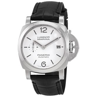 Officine Panerai Pre-owned Panerai Luminor Automatic White Dial Mens Watch PAM01371