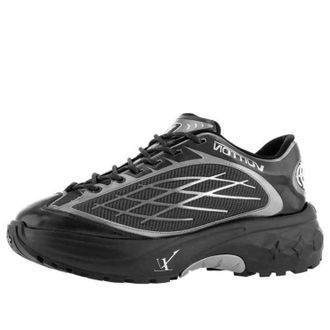 Louis Vuitton LV Discovery Lace Up Sneakers Black 1ABZ2W