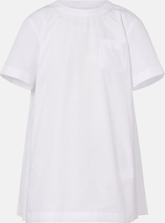 sacai Poplin minidress
