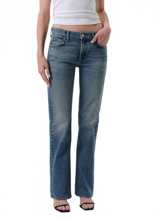 Citizens Of Humanity Genova Low Rise Bootcut Jeans In Clairo