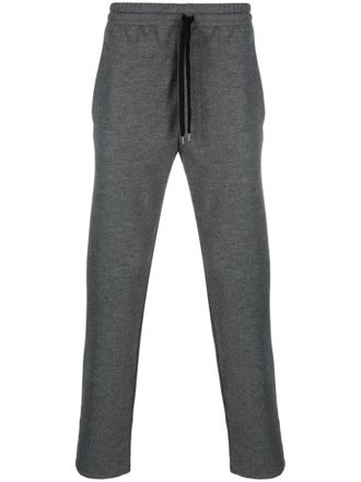 Harris Wharf London drawstring jersey track pants - Grey