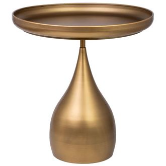 Wanderlust Deco Mesa auxiliar de metal 51x51x53.5h cm