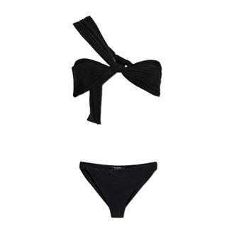 Balmain Bikinis, female, Black, Size: 2XS Two-piece Swimsuit