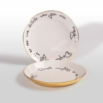 Lunares Prince - Bowl with Quote in Gold at Nordstrom