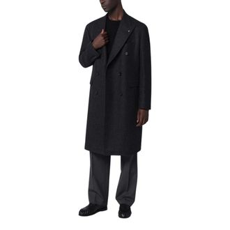 Tagliatore Double-Breasted Coats - Heren - Mantels - Zwart - Maat: M