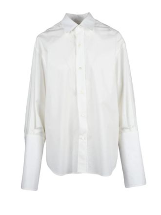 Maison Margiela White Oversized Cotton Shirt