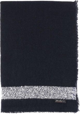 Faliero Sarti Accessoires, Dames, Blauw, ONE Size, Wol, Rechthoekige Sjaal