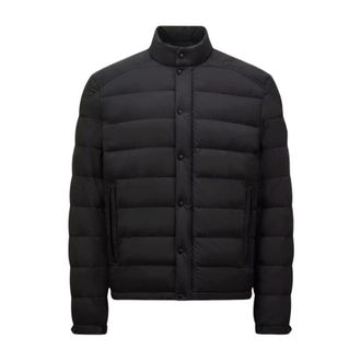 Moncler Winter Jackets, male, Black, Size: XL Moncler Coats Black