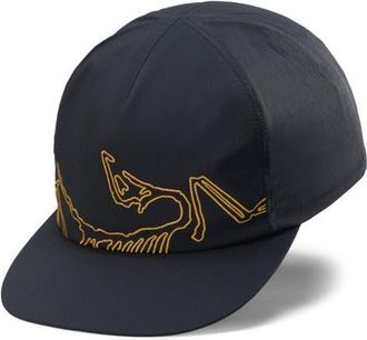 Arc'teryx Silex Embroidered Snapback Baseball Cap in 24K Black at Nordstrom, Size Large