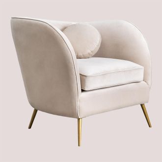 Sklum Sill&oacute;n En Terciopelo Clovys Sklum