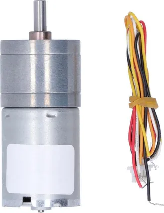 OEM Motorreductor Sin Escobillas Jga25-2430, 620 Rpm, 6 V Cc, Velocidad Ajustable, Bajo Nivel De Ruido, Rotaci&oacute;n En Sentido Horario/antihorario