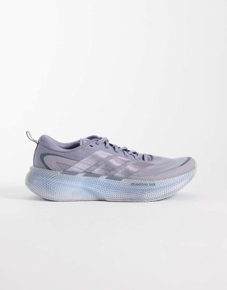 adidas adidas Running Supernova Glide sneakers grigie e argento-Grigio