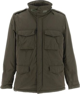 Aspesi Giub Minifield Vento Jas - Heren - Winterjassen - Groen - S - Nylon - Jassen