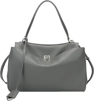 Tiffany & Fred Smooth Leather Large Tote